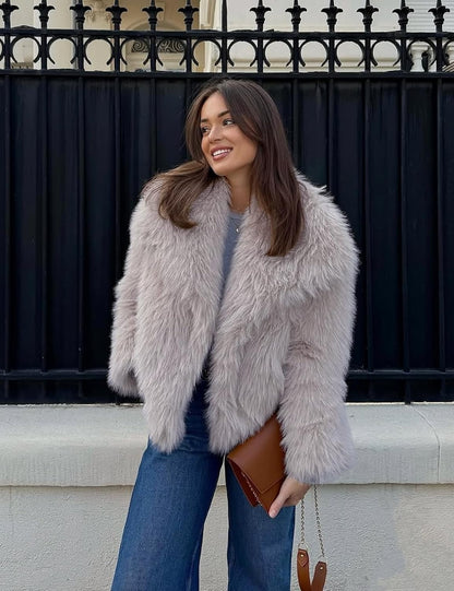 Mirala Faux Fur Coatt